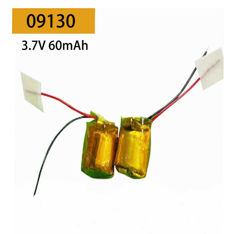 09130 3 Ca Maliit Na Cydrical Lithium Polymer 3.7V 60Mah Rechargeable ...