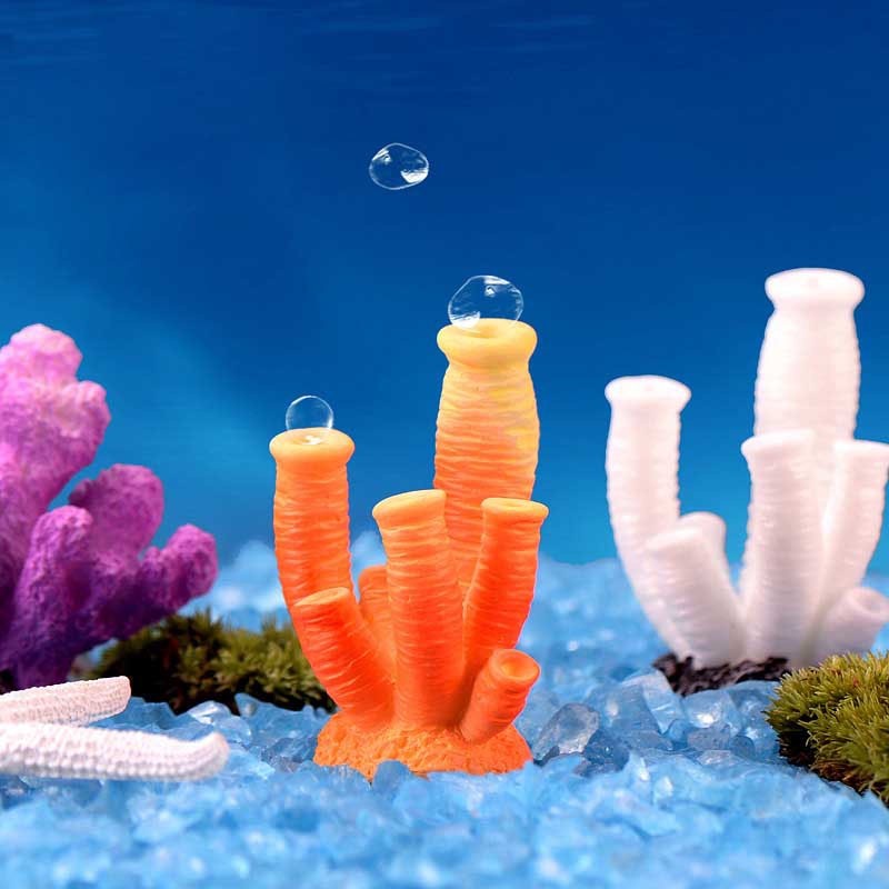 【DDC AQUA】Artificial Coral Stone Mini Coral Crafts Aquarium Home ...