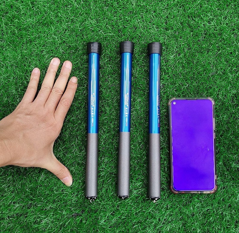 Portable Ultra-short Section Fishing Rod Hand Rod Super Hard 19 Adjust ...