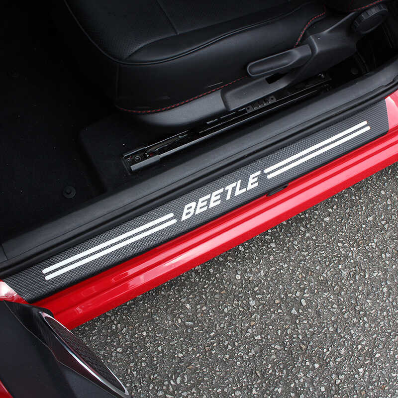 Car Beetle Exclusive Door Sill Strip Decorative Modification Welcome ...