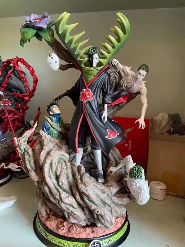 Figurine Naruto Shippuden Zetsu Akatsuki 38cm PVC - Statue Neuve - Cadeau Manga