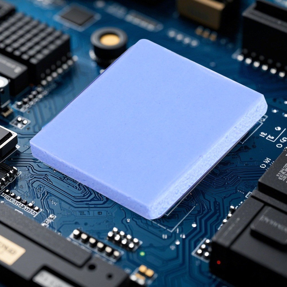 100Pcs CPU GPU Graphics Card Pre-cut Thermal Silicone Pads Motherboard ...