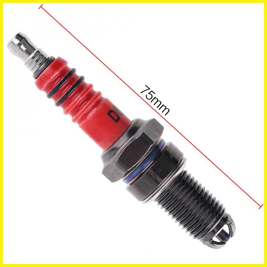 Spark Plug D8TC for Motorcycle 125cc 150cc 200cc 250cc ThreeElectrode