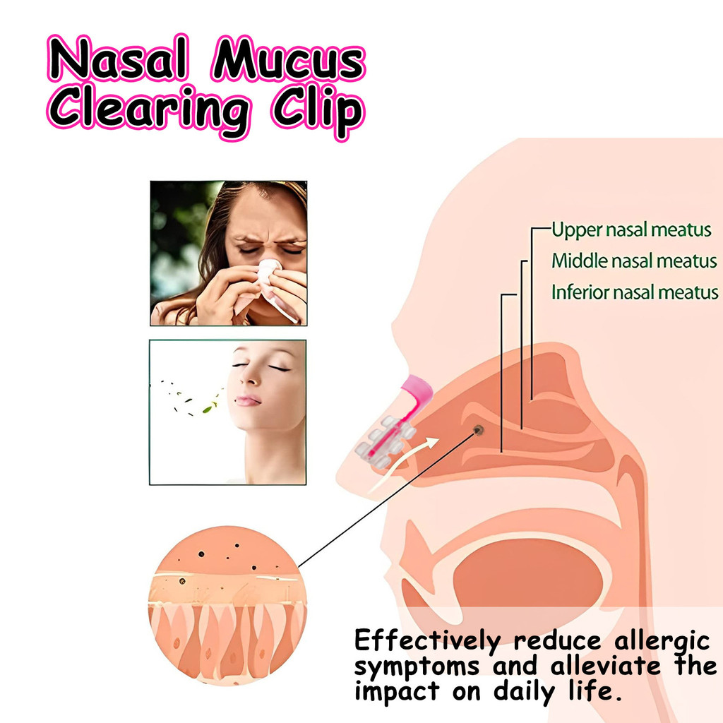 Eohoe Nasal Cavity Hand Massager Clean the Nasal Cavity Mucus Nasal ...