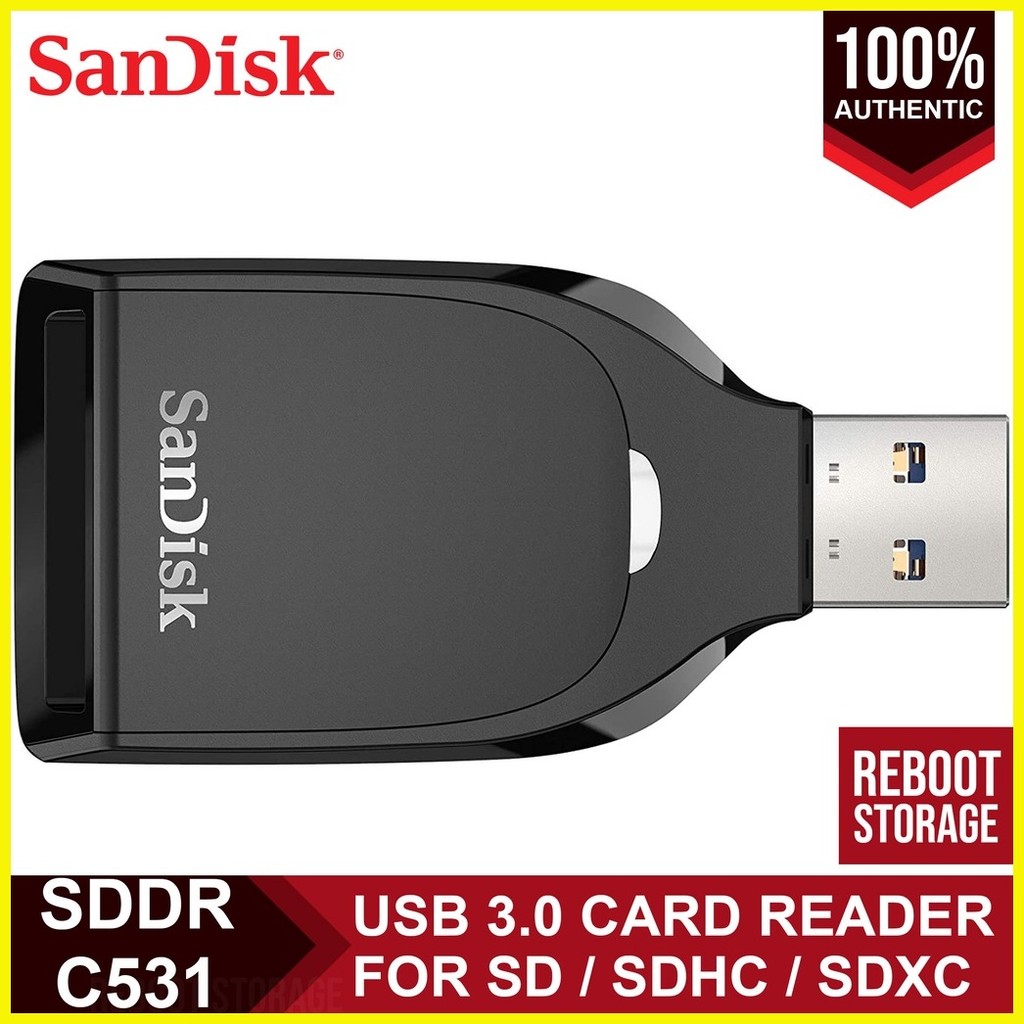 SanDisk SD Card Reader UHSI SDDRC531 Shopee Philippines