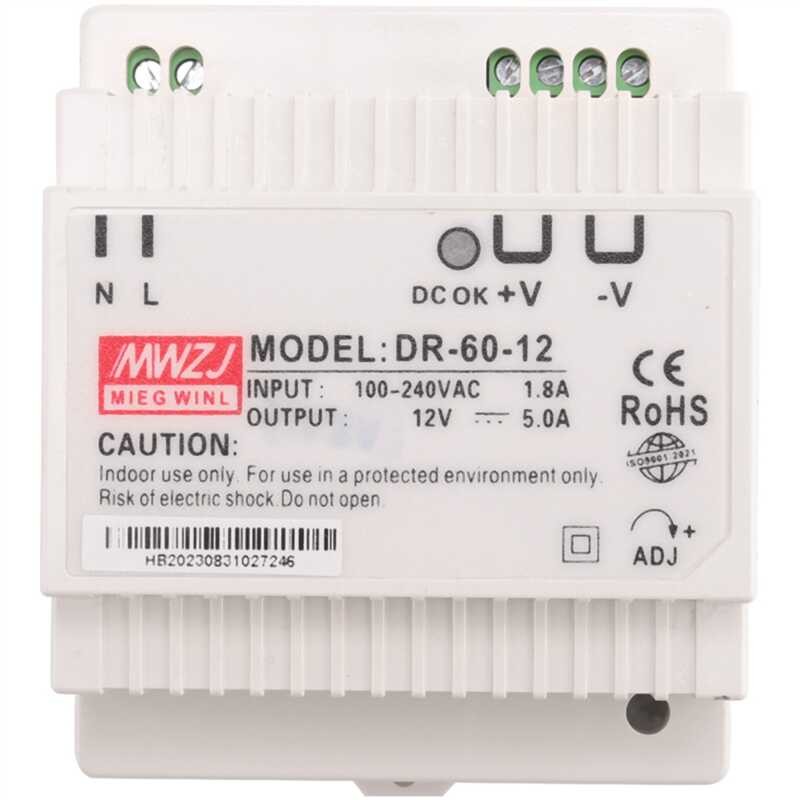 Industriële voeding met 12 V uitgang en 2040 W vermogen