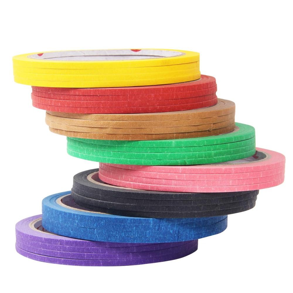 1Roll Colored Masking Tape Rolls Craft Paper Tape - Teacher Tape For ...