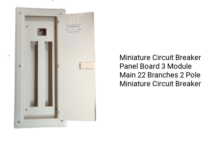 Panel Board 125A 2 Pole Main Chint Miniature Circuit Breaker 22 ...