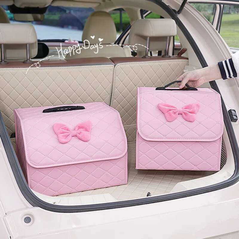 Portable Compact Organizer Foldable Car Storage Box Enhance Interior ...