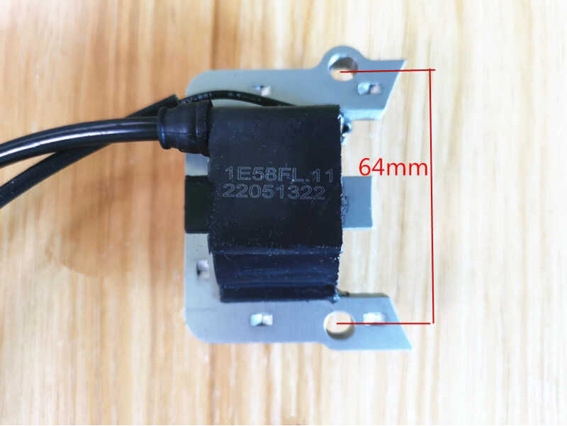 1E58FL Ignition coil for 1E58F 1E58FL.11 engine 2 stroke Hover Mower
