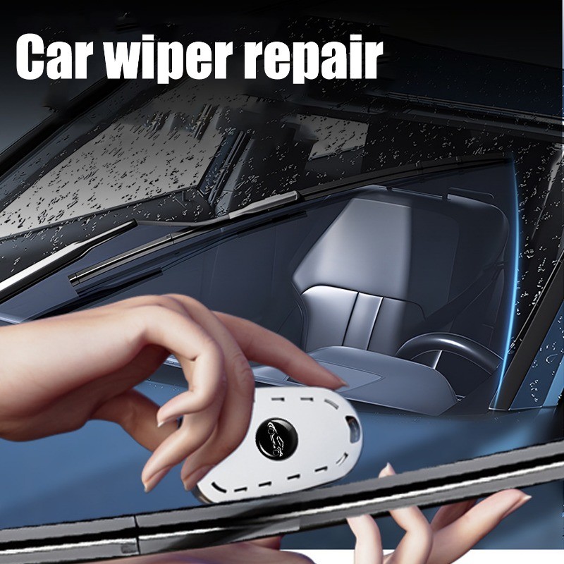 Universal Wiper Blade Repairer Tool ABS & Sandpaper, Car Windshield ...
