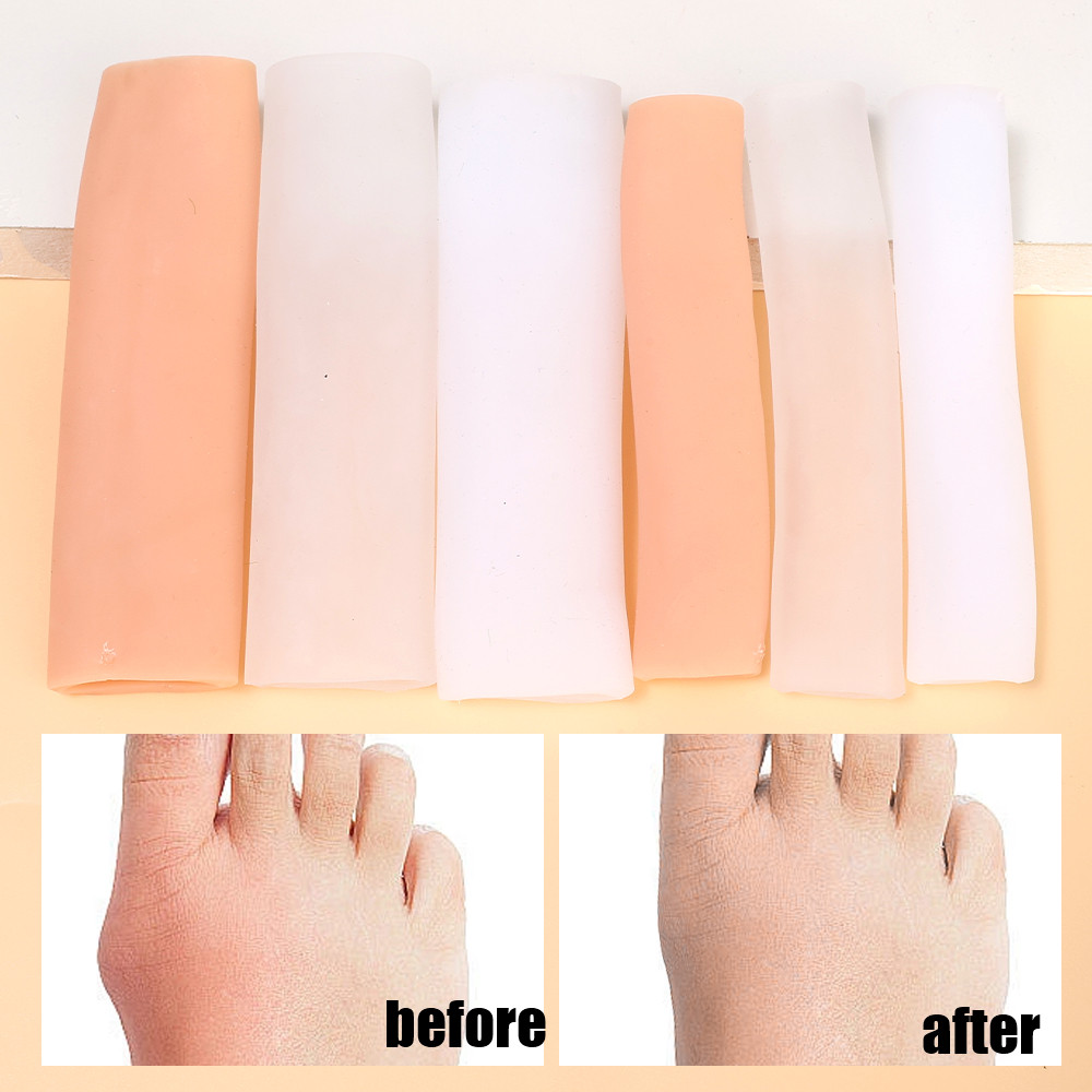 10Pcs Silicone Toe Separator Finger Protector Cover - Toe Cushion ...