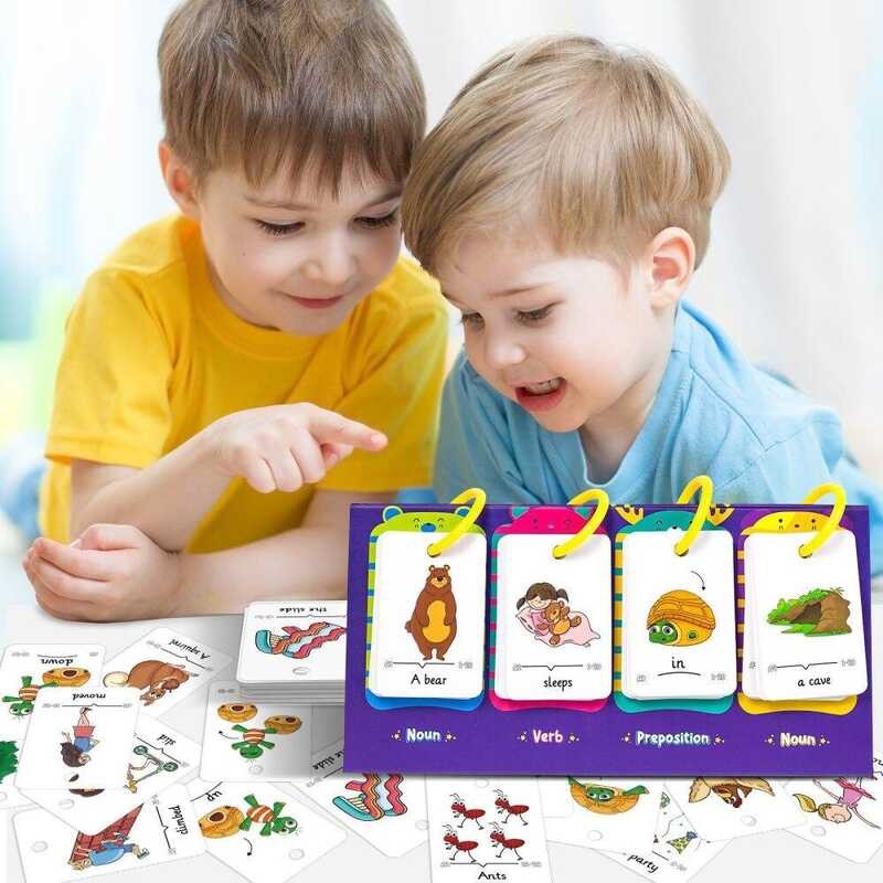 LY Visual Sentence Building Flip Chart Desop Calendar | Shopee Philippines