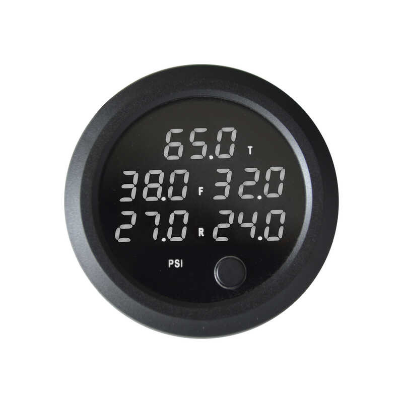 LED Universal FIVE Display Dual Suspension Pressure Meter Air Ride ...