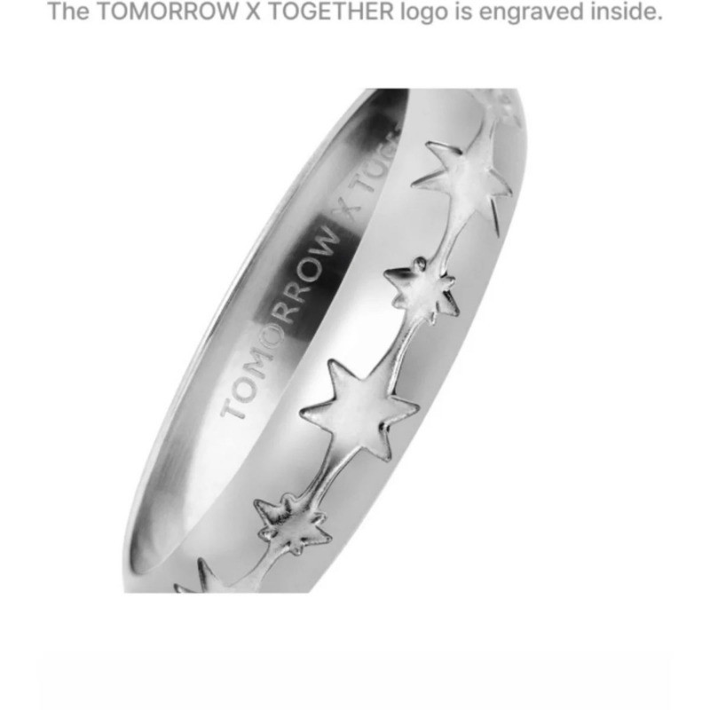 KPOP TXT Promise Ring - World Tour Limited Edition MOA Gift | Shopee ...