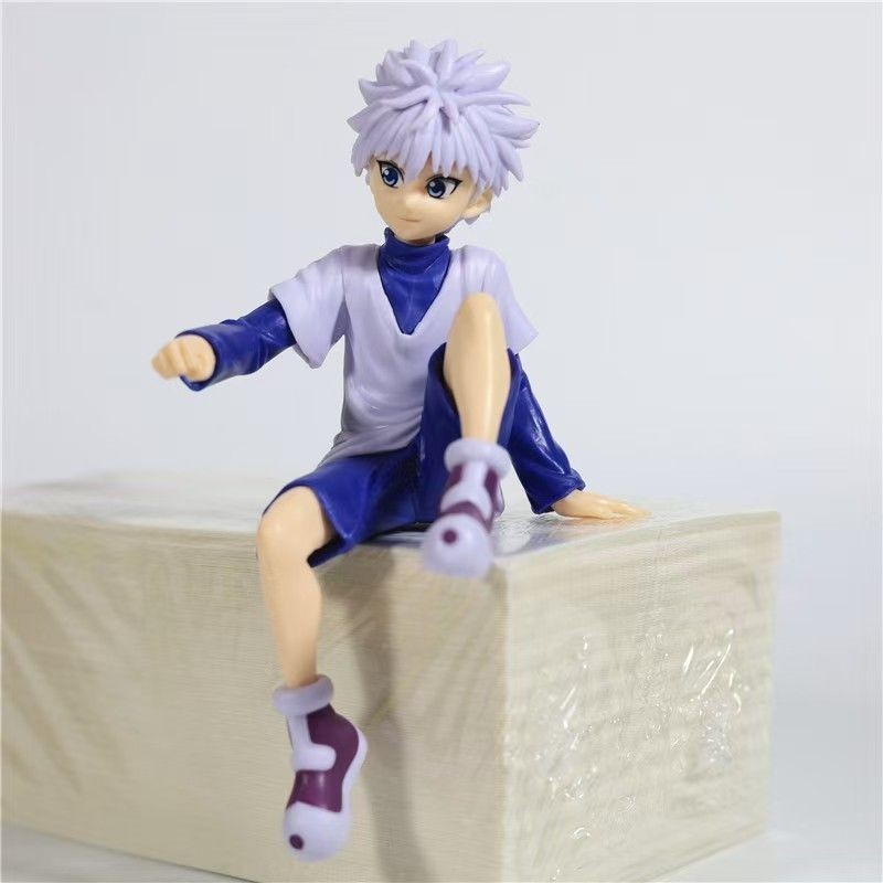 FIGURINE ANIME HUNTER×HUNTER Killua Zoldyck/Gon Freecss Pvc 11 cm Collection EUR 19,90 - FR