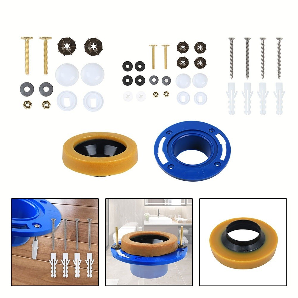 ⭐ Hot selling ⭐Toilet Flange Fixing Screws Install Butter Seals And