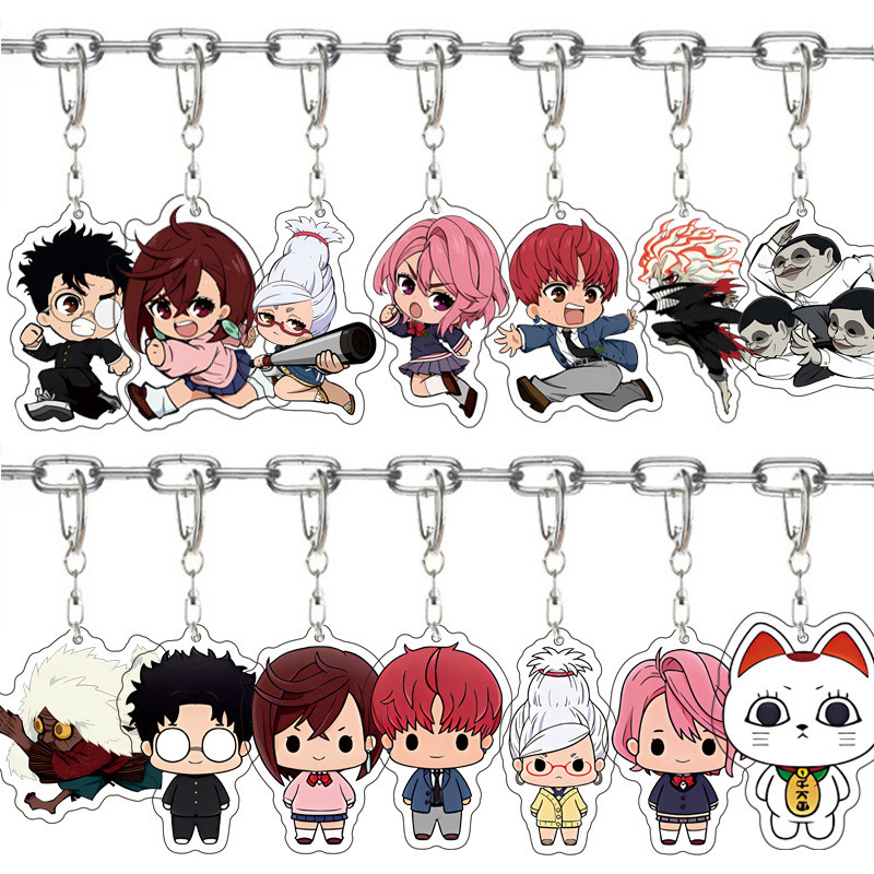 DanDaDan Exhibition - Acrylic Keychain Collection Complete Set of 16 Types