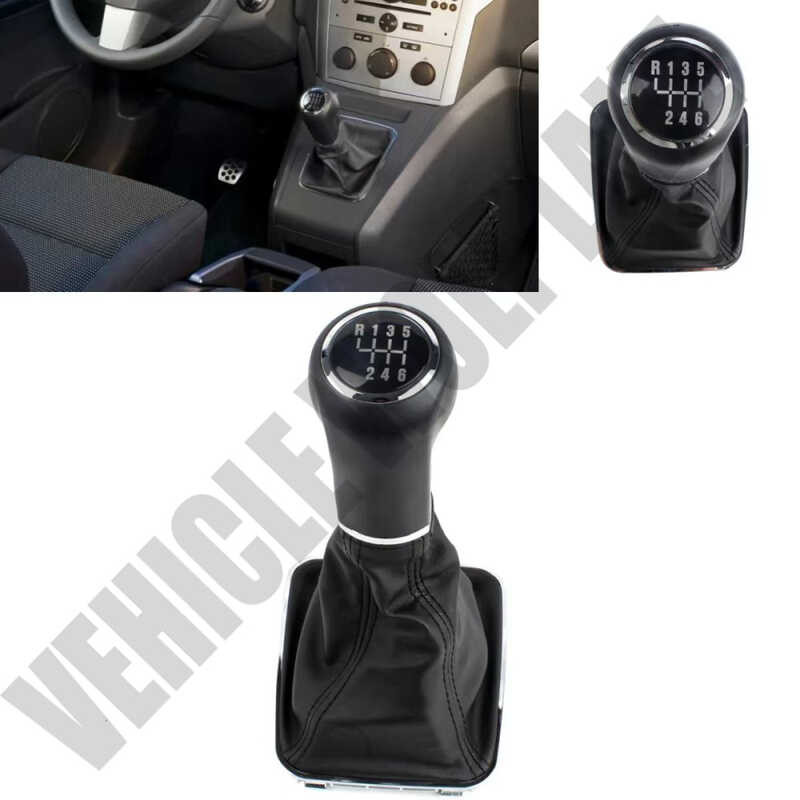 For Zafira B Car Styg Speed Gear Shift Knob With Pu Boot Car Oot