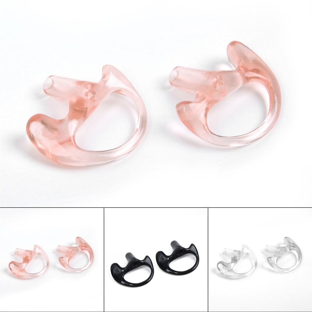 ULTRA 3 Pair 2Way Radio Ear for Mold Replacing Earpiece Insert for