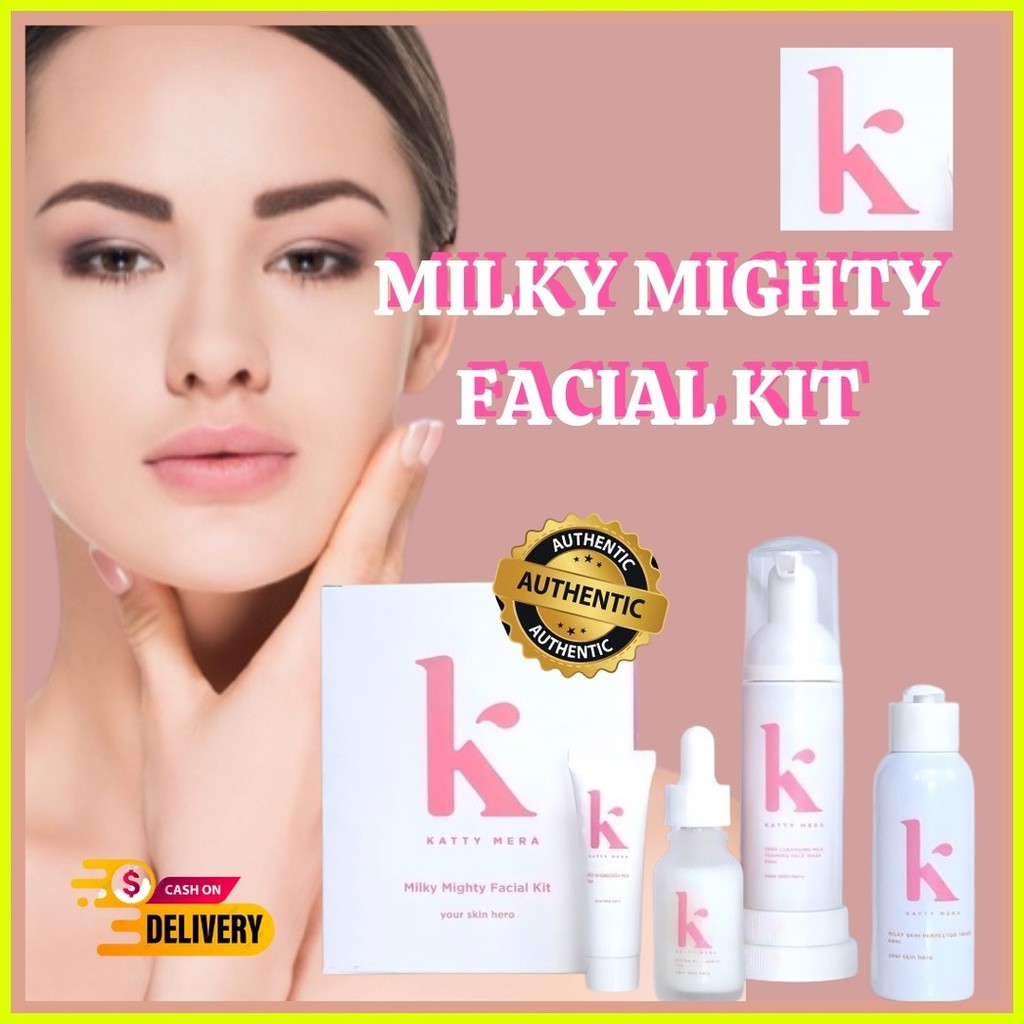Katty Mera Mighty Milky Facial Kit For Glowing And Younger Skin Safe ...