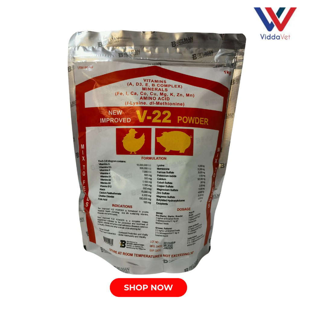 1kg Cecical Powder+1kg V22 Powder 1kg cecical vitamins 1kg V22 calcium ...