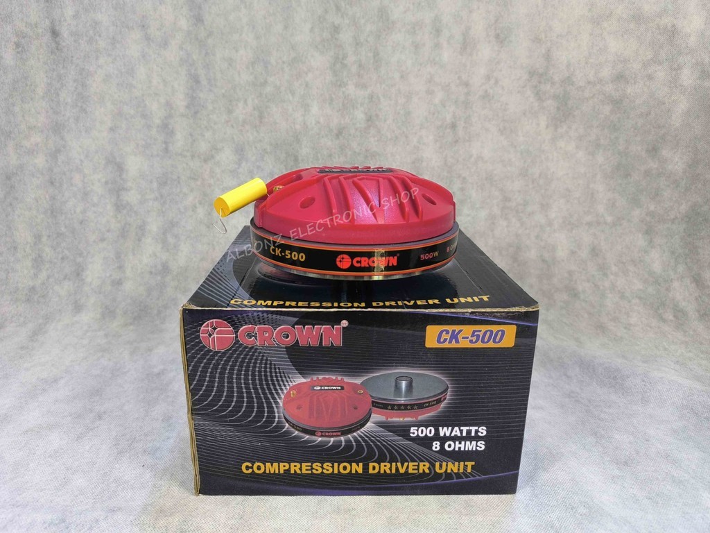CK 500 Crown Tweeter 500Watts Compression Driver Unit | Shopee Philippines