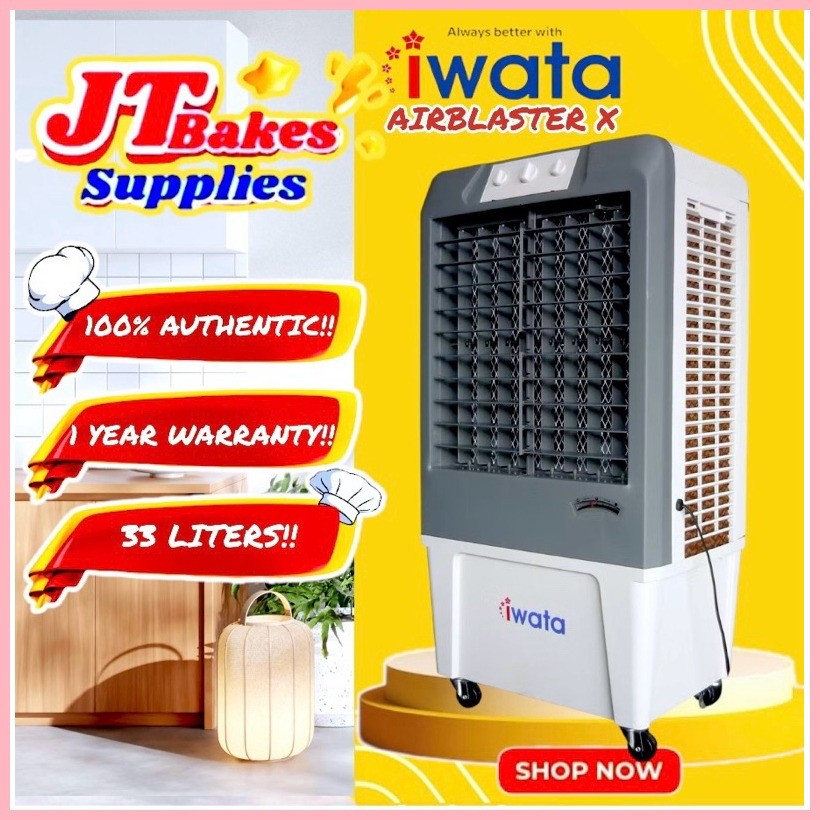 Iwata Airblaster X Evaporative Air Cooler 33 Liters Sturdy Manual