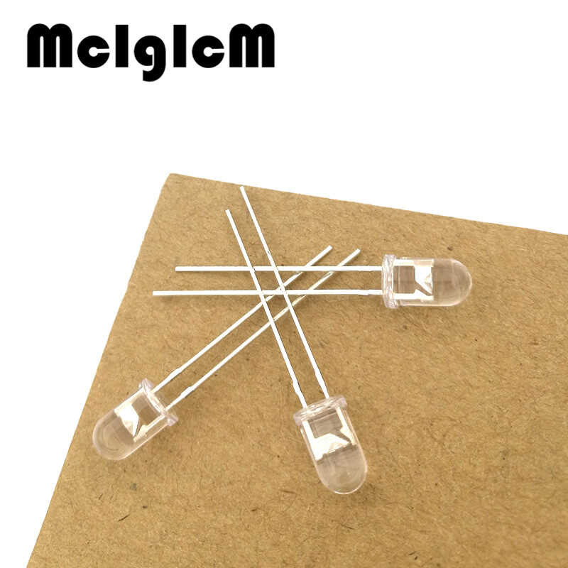 382 MCIGICM 100Pcs LED 5Mm 940Nm IR Infrared Emitting Round Tube Light ...