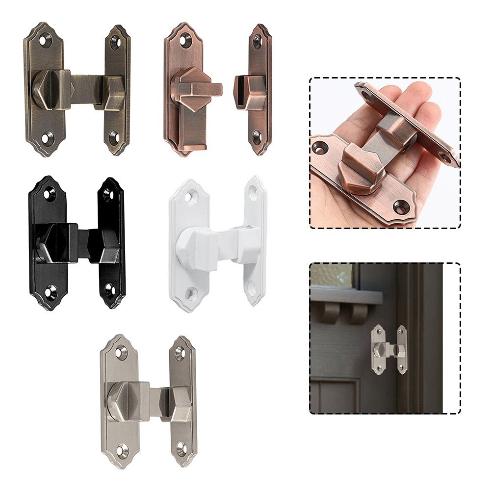 Unlacquered Brass Sliding Door Bolt, Moroccan Brass Door Latch, Brass Box Catches Buckle Lock, Rustic Door Bolt, Door Lock, Door Accessories