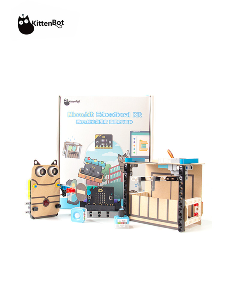 KittenBot Micro: bit Little Inventor Programming Teaching Kit for ...