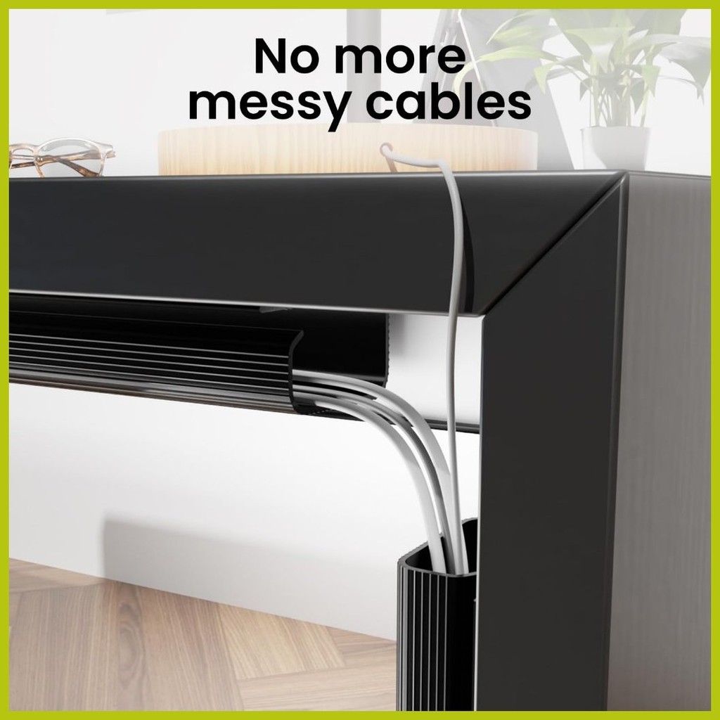 ∬ Cable Management Under Desk Cable Management Cable Hider Cable ...