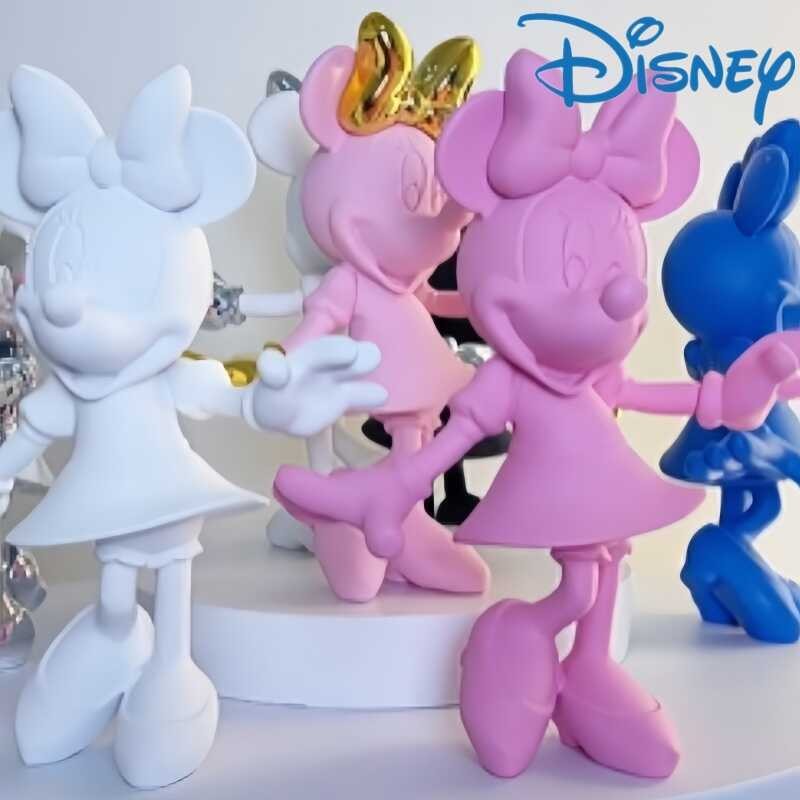 20/30Cm ☆ Simple Modern Minnie Mouse Action Figure Resin Statue ...