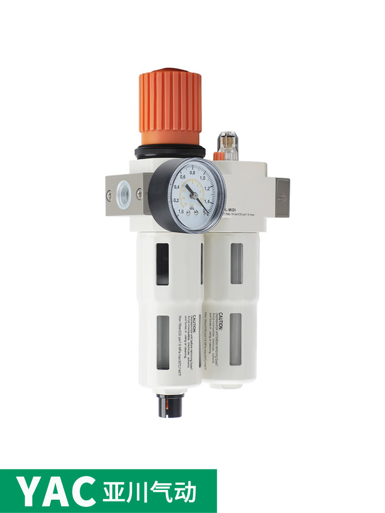 Festo type air source processor LFR pressure regulating valve FRC oil ...