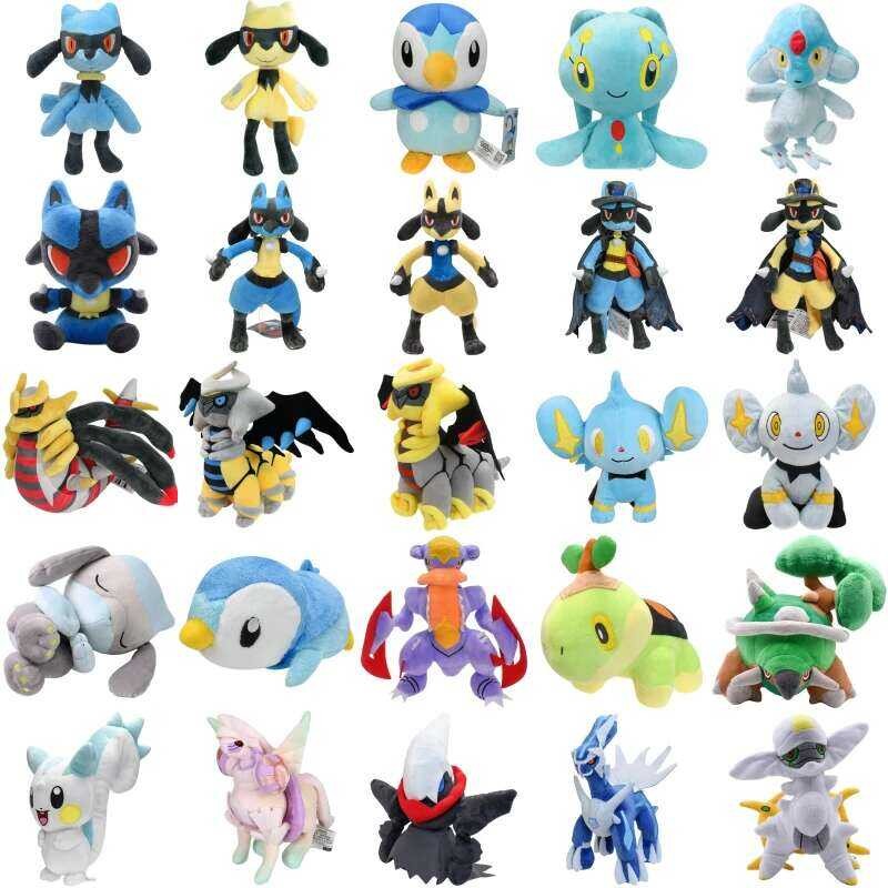 Riolu New Piplup Lucario Arceus Soft Plush Toys Anime Shinx Azelf ...
