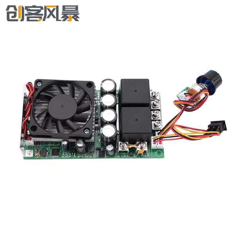 Wide Voltage DC10-50VPWM DC Brush Motor Speed Control Board ...