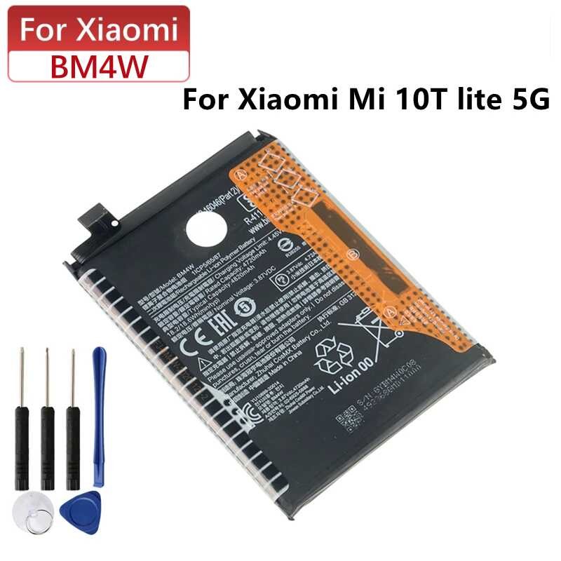 High B Qulity 4820Mah Bm4w Battery For Xiaomi Mi 10T Lite 5G Batteries ...