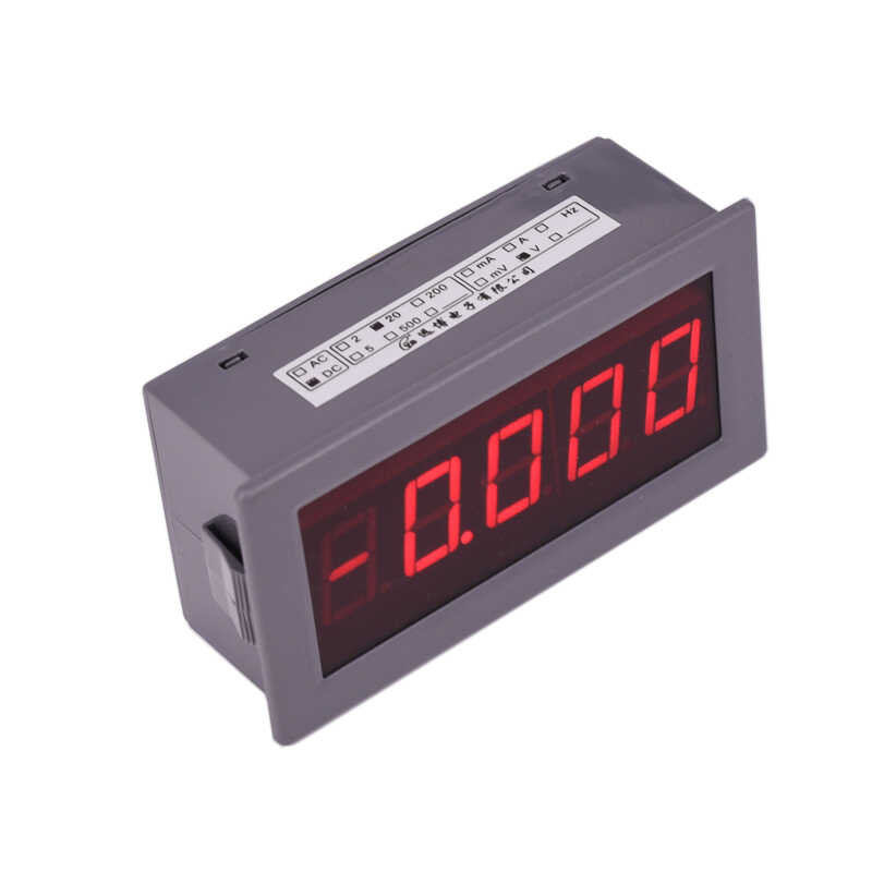 LED 4 Display Digital High Accuracy DC Voltmeter Voltage Meter Monitor ...