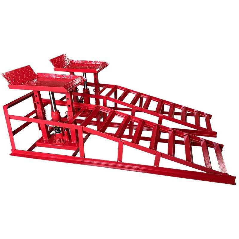Auto repair with top lifting bracket 3T jack car maintenance ramp ...