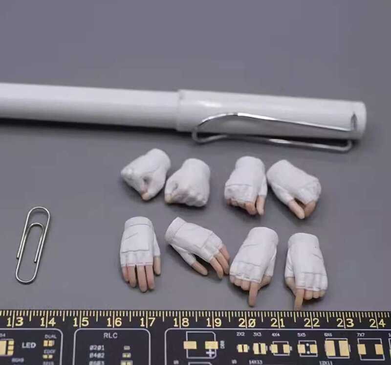 1/6 Vstoys Female Gloved Hand Types 8Pcs/Set Toys Model For 12 ...