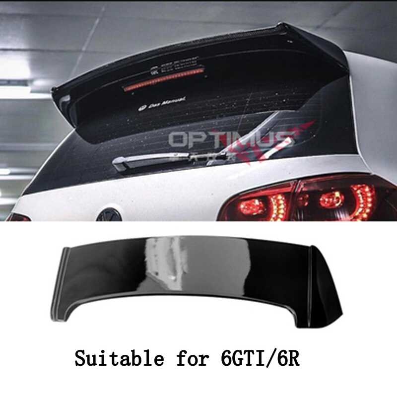 A49 2008-2013 For GTI R Rear Window Roof Spoiler VW Rear Spoiler For ...