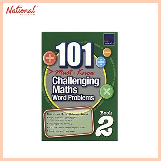 101 Must Know Challenging Maths Word Pro Trade Paperback By Joylynn ...