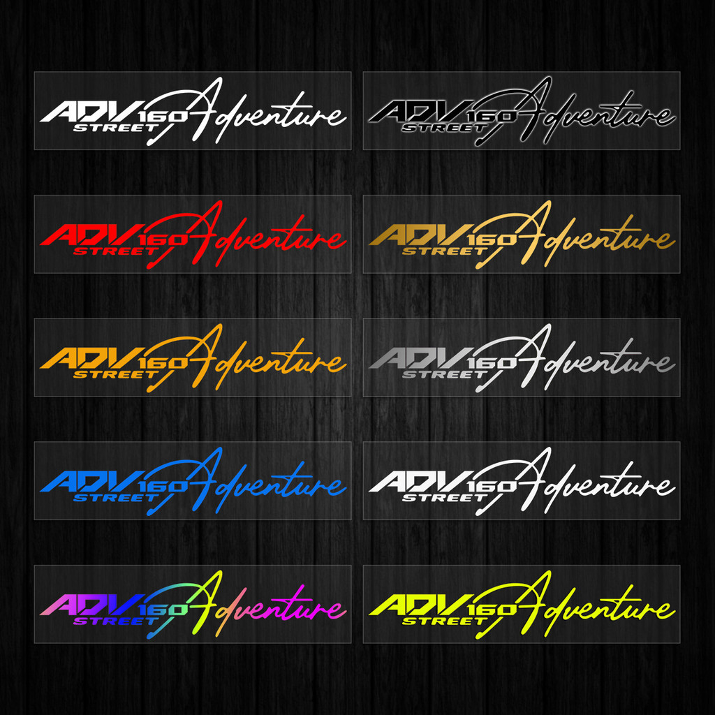 For Honda ADV 160 Motorcycle Accessories Reflective Helmets Stickers ...
