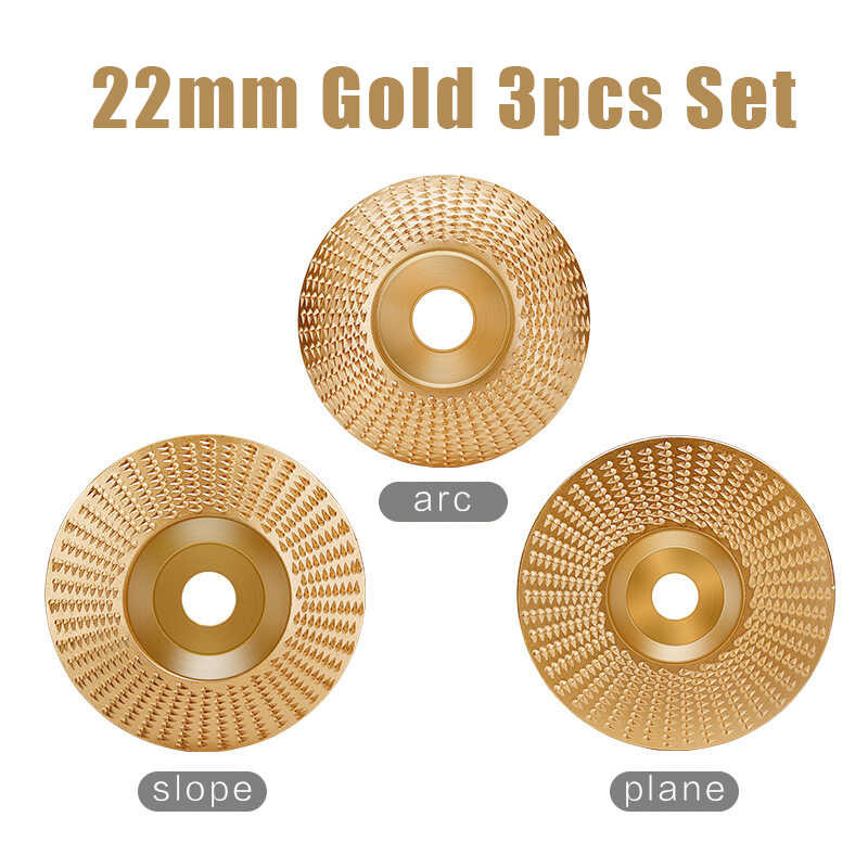 1/3Pcs 924 Set 22Mm Bore Grinding Polishing Wheel Rotary Sanding Wood