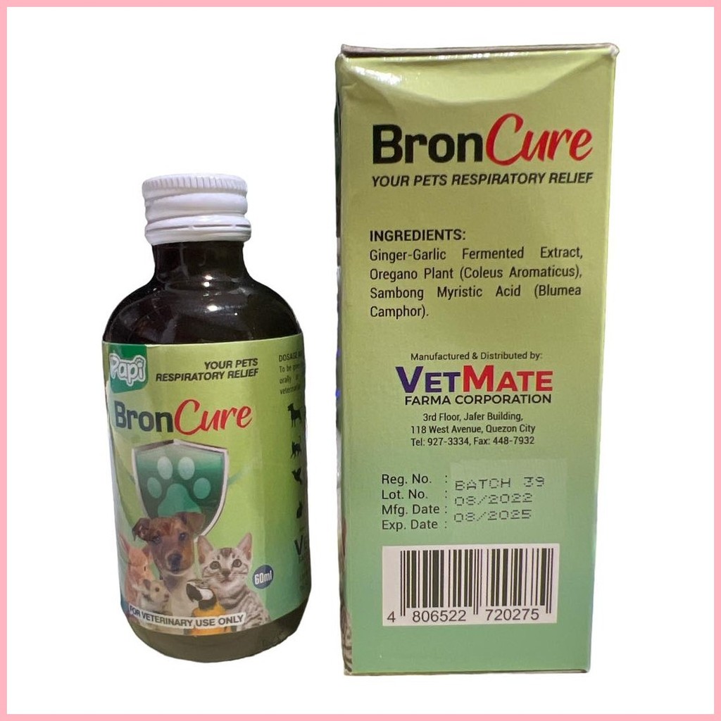 Free 3cc Syringe 60ml Papi Broncure UBO SIPON Antibiotic Respiratory ...