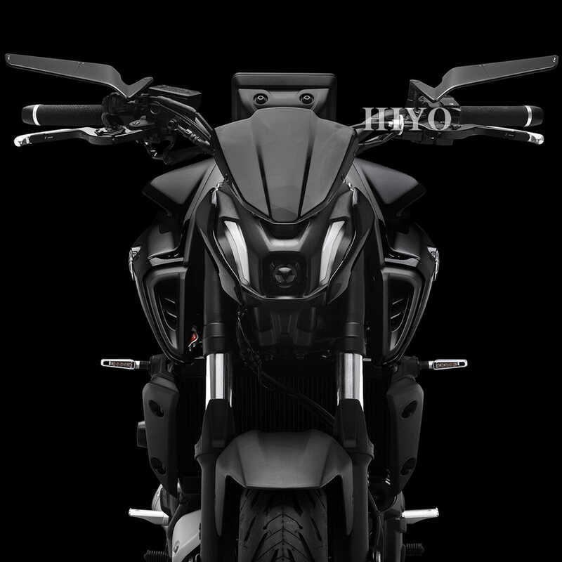 Para Kay Φ Yamaha Mt07 2021 2022 2023 Mt-07 PURE 2023 2024 Rear View ...