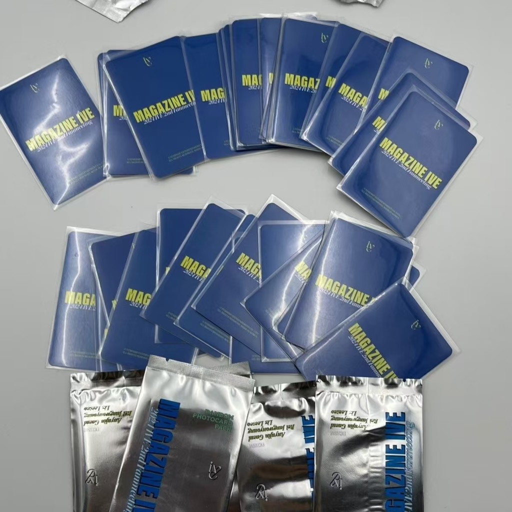 IVE Random Photocard Pack 2024 2nd Fanmeeting MAGAZINE | Shopee Philippines