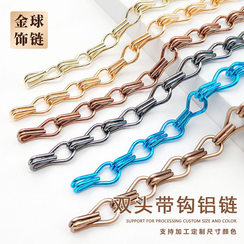 Decorative Aluminum Chain, Curtain Partition, Hotel Cafe Ceiling ...