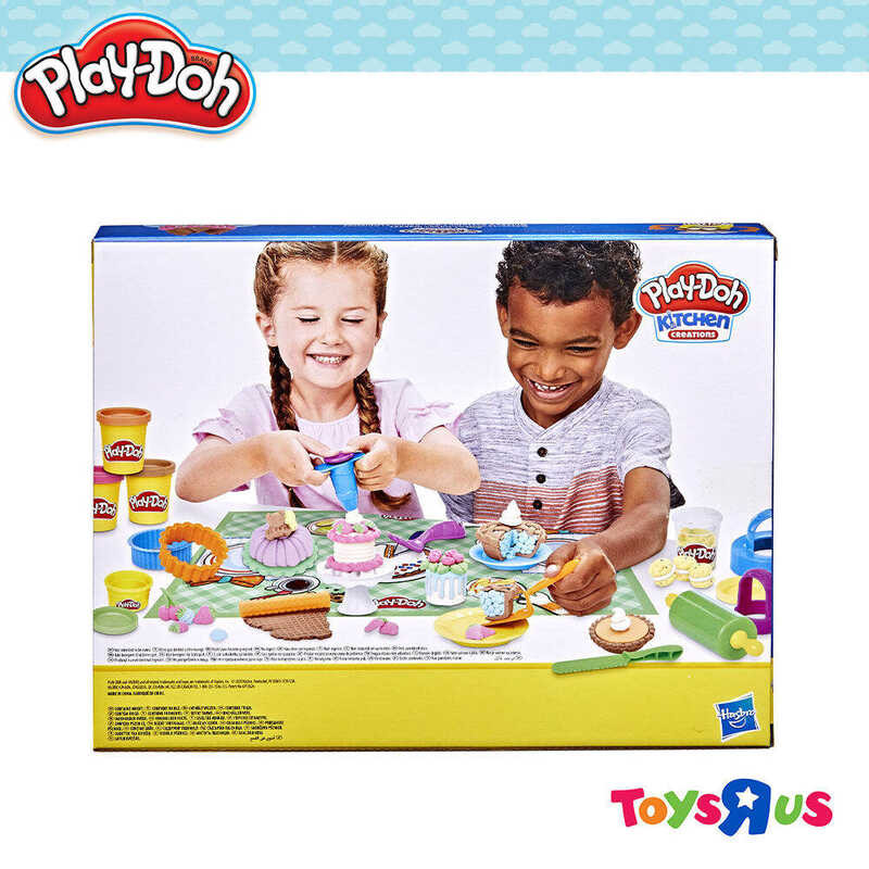 LY Play-Doh Kitchen Creations Sweet Cakes Playset | Shopee Philippines
