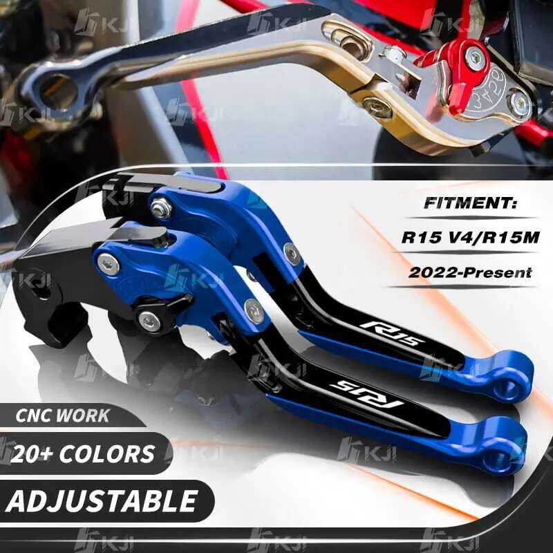 r 2 Yamaha YZF R15m/R15 V4 2022-Present Clutch Lever 1 Brake Lever Set ...